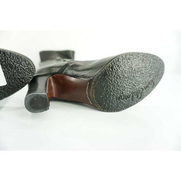 Sam Edelman Black Leather 'Sable' Over the Knee High Heel Boots size 5 New $249 - Picture 3 of 12